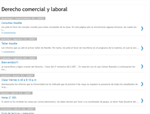 Tablet Screenshot of derechocomercialylaboral.blogspot.com