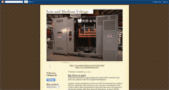 Desktop Screenshot of mediumvoltage.blogspot.com