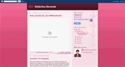 Desktop Screenshot of didacticadocente.blogspot.com