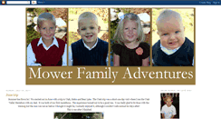 Desktop Screenshot of mowerfamilyadventures.blogspot.com