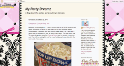 Desktop Screenshot of mypartydreamz.blogspot.com