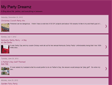 Tablet Screenshot of mypartydreamz.blogspot.com