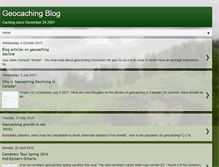 Tablet Screenshot of lonegeocaching.blogspot.com