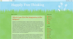 Desktop Screenshot of happilyfreethinking.blogspot.com