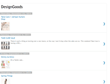 Tablet Screenshot of designgoodsmarket.blogspot.com