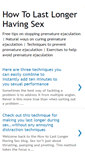Mobile Screenshot of how-to-last-longer-having-sex.blogspot.com