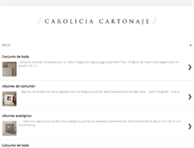 Tablet Screenshot of caroliciacartonaje.blogspot.com