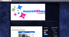 Desktop Screenshot of mascotisima.blogspot.com