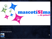 Tablet Screenshot of mascotisima.blogspot.com