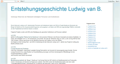 Desktop Screenshot of ludwigvanb-entstehungsgeschichte.blogspot.com