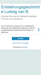 Mobile Screenshot of ludwigvanb-entstehungsgeschichte.blogspot.com