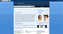 Desktop Screenshot of eyesitewebsite.blogspot.com