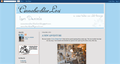 Desktop Screenshot of cinnabarbluelori.blogspot.com
