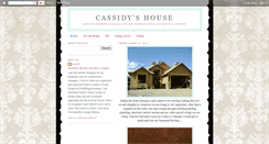Desktop Screenshot of cassidyshouse.blogspot.com