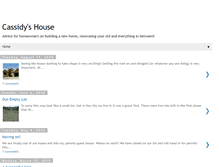Tablet Screenshot of cassidyshouse.blogspot.com