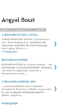 Mobile Screenshot of angyalboszi.blogspot.com