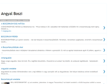 Tablet Screenshot of angyalboszi.blogspot.com