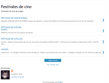 Tablet Screenshot of cinefestivales.blogspot.com