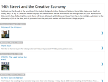 Tablet Screenshot of creativeeconomydc.blogspot.com