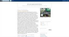Desktop Screenshot of icafargentina.blogspot.com