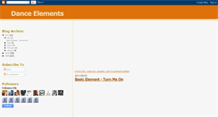 Desktop Screenshot of danceelements.blogspot.com