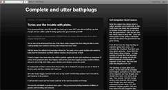 Desktop Screenshot of completeandutterbathplugs.blogspot.com