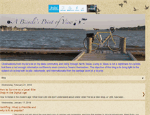 Tablet Screenshot of bicyclepointofview.blogspot.com