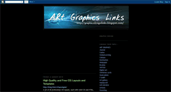 Desktop Screenshot of graphicsdesignlinks.blogspot.com