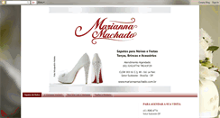 Desktop Screenshot of mariannamachadoboutique.blogspot.com