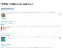 Tablet Screenshot of cooperacionambiental.blogspot.com