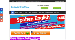 Desktop Screenshot of freespokenenglish4all.blogspot.com
