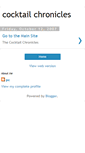Mobile Screenshot of cocktailchronicles.blogspot.com