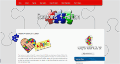 Desktop Screenshot of fandoms4autism.blogspot.com