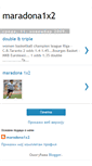 Mobile Screenshot of maradona1x2.blogspot.com