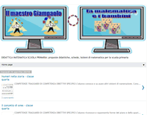 Tablet Screenshot of didatticamatematicaprimaria.blogspot.com