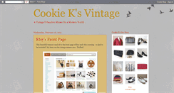 Desktop Screenshot of cookiekvintage.blogspot.com