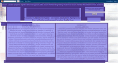 Desktop Screenshot of cocaine-addiction-signs.blogspot.com