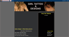 Desktop Screenshot of girltattoo-design.blogspot.com