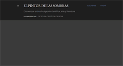 Desktop Screenshot of elpintordelassombras.blogspot.com