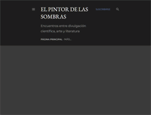 Tablet Screenshot of elpintordelassombras.blogspot.com