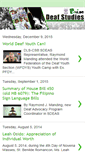 Mobile Screenshot of deaf-studies.blogspot.com