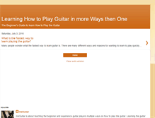 Tablet Screenshot of ilearnguitarfast.blogspot.com