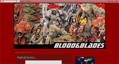 Desktop Screenshot of bloodandblades.blogspot.com
