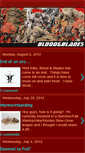 Mobile Screenshot of bloodandblades.blogspot.com