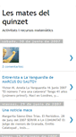 Mobile Screenshot of lesmatesdelquinzet.blogspot.com