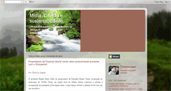 Desktop Screenshot of midiaemeioambiente.blogspot.com