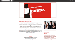 Desktop Screenshot of gorda-a-peca.blogspot.com