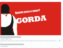 Tablet Screenshot of gorda-a-peca.blogspot.com