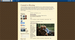 Desktop Screenshot of committoblessing.blogspot.com