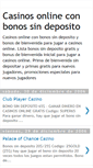 Mobile Screenshot of bonos-sin-deposito.blogspot.com